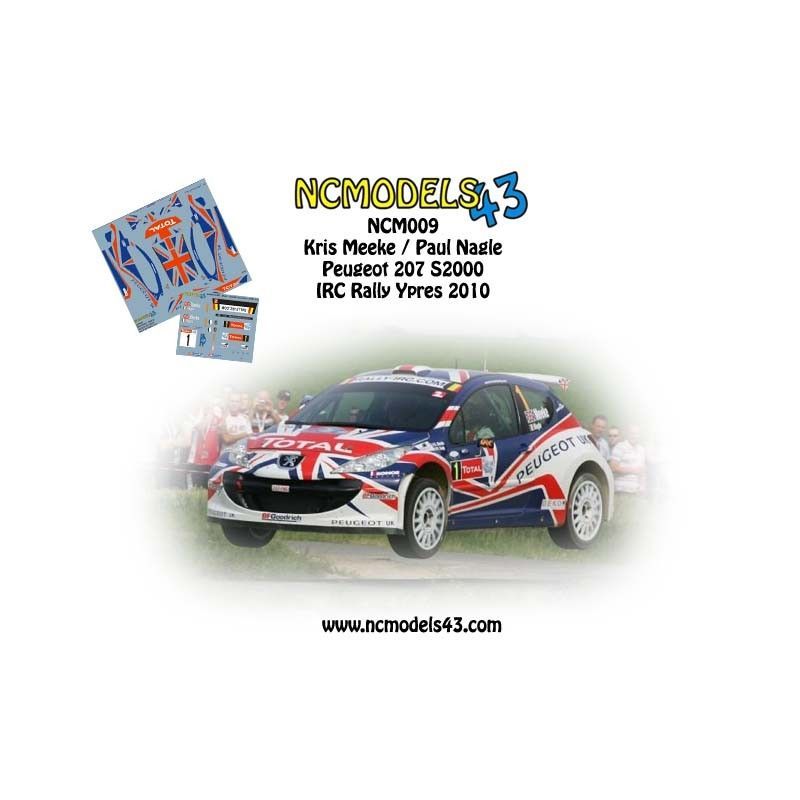 Kris Meeke - Peugeot 207 S2000 - Rally Ypres 2010