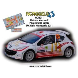 Jean Sebastien Vigion - Peugeot 207 S2000 - Rally Montecarlo 2011