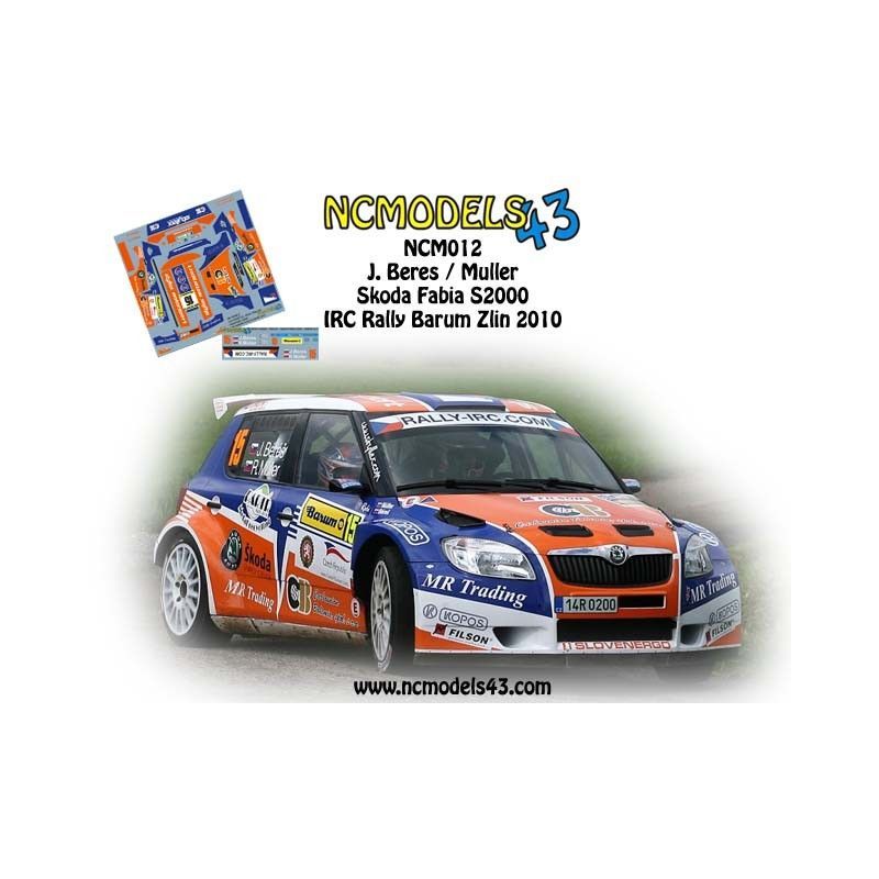 Josef Beres - Skoda Fabia S2000 - Rally Barum 2010