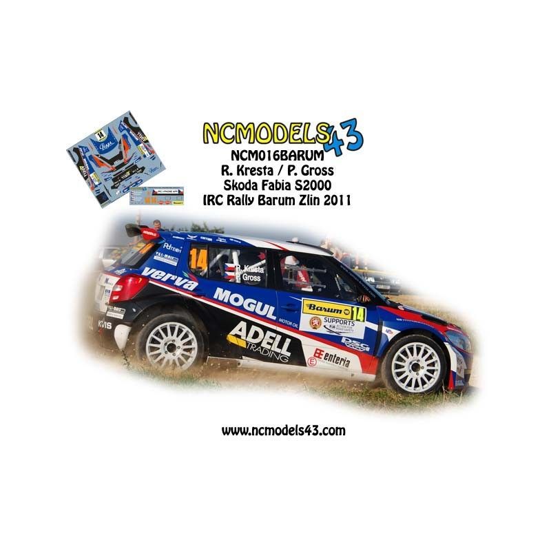 Roman Kresta - Skoda Fabia S2000 - Rally Barum 2011