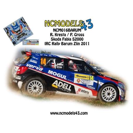 Roman Kresta - Skoda Fabia S2000 - Rally Barum 2011