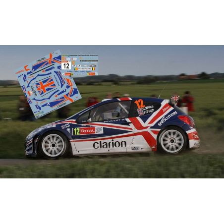 Guy Wilks - Peugeot 207 S2000 - Rally Ypres 2011