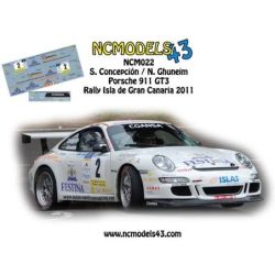 Santi Concepción - Porsche 911 GT3 - Rally Gran Canaria 2011