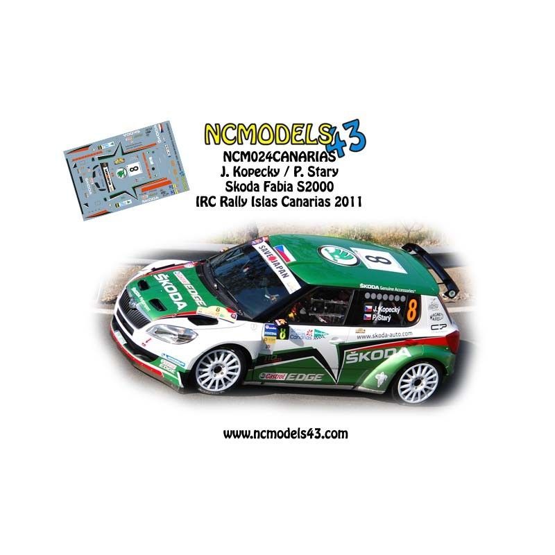 Jan Kopecky - Skoda Fabia S2000 - Rally Islas Canarias 2011