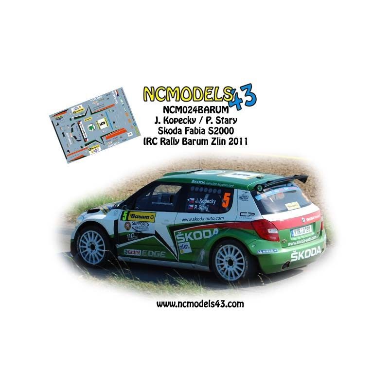 Jan Kopecky - Skoda Fabia S2000 - Rally Barum 2011