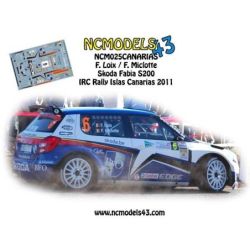 Freddy Loix - Skoda Fabia S2000 - Rally Islas Canarias 2011