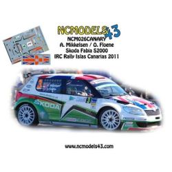 Andreas Mikkelsen - Skoda Fabia S2000 - Rally Islas Canarias 2011