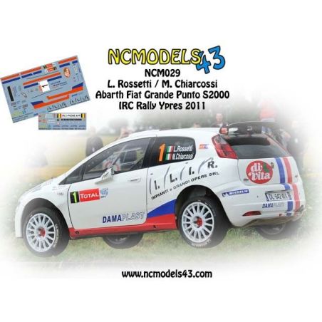 Luca Rossetti - Fiat Punto S2000 - Rally Ypres 2011