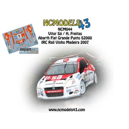 Vítor Sá - Fiat Punto S2000 - Rali Vinho da Madeira 2007