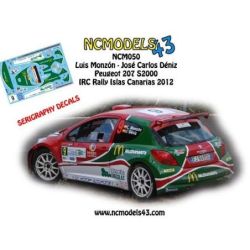 Luis Monzón - Peugeot 207 S2000 - Rally Islas Canarias 2012