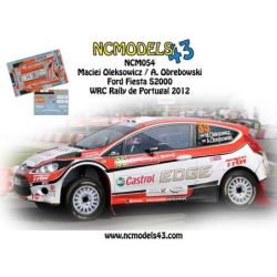 Maciej Oleksowicz - Ford Fiesta S2000 - Rally de Portugal 2012