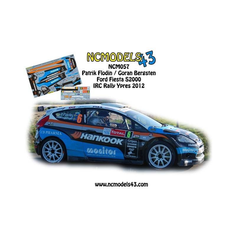 Patrik Flodin - Ford Fiesta S2000 - Rally Ypres 2012
