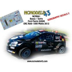 Giandomenico Basso - Ford Fiesta RRC - Rally 1000 Miglia 2012