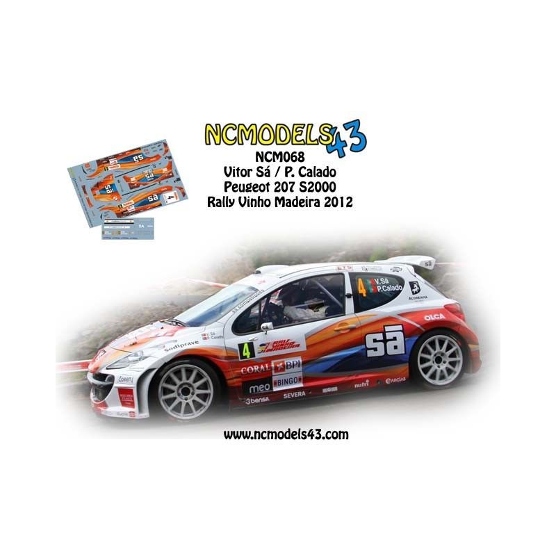 Vítor Sá - Peugeot 207 S2000 - Rali Vinho da Madeira 2012