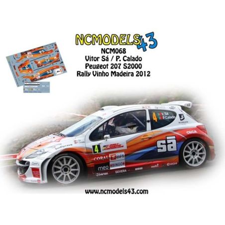 Vítor Sá - Peugeot 207 S2000 - Rali Vinho da Madeira 2012