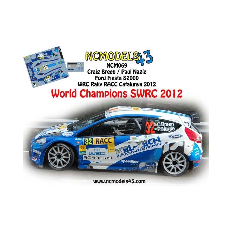 Craig Breen - Ford Fiesta S2000 - Rally Catalunya 2012