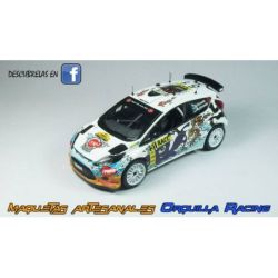 Karl Kruuda - Ford Fiesta S2000 - Rally Spain Catalunya 2012