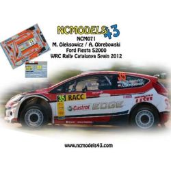 Maciej Oleksowicz - Ford Fiesta S2000 - Rally Catalunya 2012