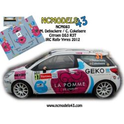 Melisa Debackere - Citroen DS3 R3T - Rally Ypres 2012