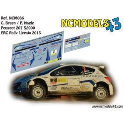Craig Breen - Peugeot 207 S2000 - Rally Liepaja Ventspils 2013