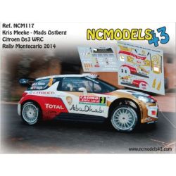 Kris Meeke / Mads Ostberg - Citroen DS3 WRC - Rally Montecarlo 2014