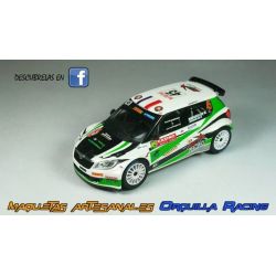 Matthieu Mragaillan - Skoda Fabia S2000 - Rally Montecarlo 2014