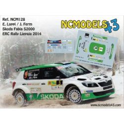 Esapekka Lappi - Skoda Fabia S2000 - Rally Liepaja 2014