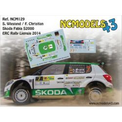 Sepp Wiegand - Skoda Fabia S2000 - Rally Liepaja 2014