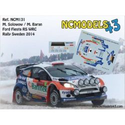 Michal Solowow - Ford Fiesta RS WRC - Rally Sweden 2014