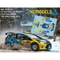 Oleksii Tamrazov - Ford Fiesta S2000 - Rally Liepaja 2014