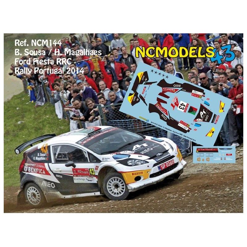 Bernardo Sousa - Ford Fiesta RRC - Rally Portugal 2014