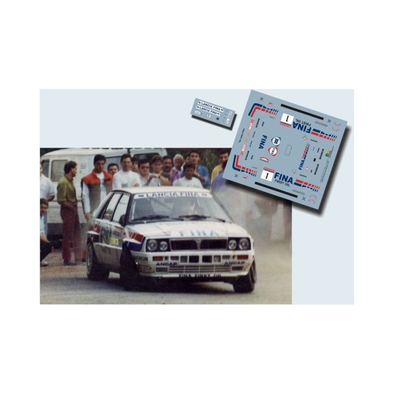 Gustavo Trelles - Lancia Delta - Rally Príncipe de Asturias 1991