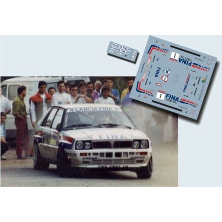 Gustavo Trelles - Lancia Delta - Rally Príncipe de Asturias 1991