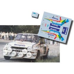 Jesús Puras - Renault 5 Turbo - Rally Cales de Palafugrel 1986