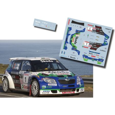 Alberto Hevia - Skoda Fabia S2000 - Rally Llanes 2010