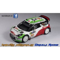 Benito Guerra - Citroen DS3 WRC - Rally Mexico 2013