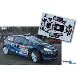 Elfyn Evans - Ford Fiesta WRC - Rally Montecarlo 2014
