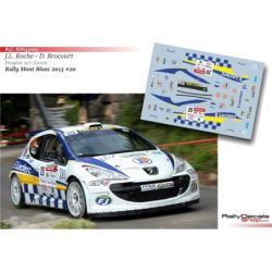 Jean Lue Roche - Peugeot 207 S2000 - Rally MontBlanc 2013