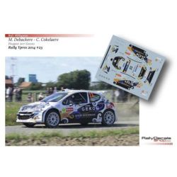 Melisa Debackere - Peugeot 207 S2000 - Rally Ypres 2014