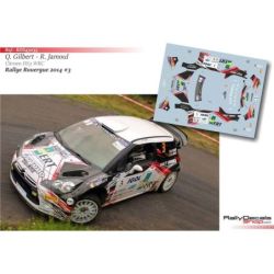 Quentin Gilbert - Citroen DS3 WRC - Rallye Rouergue 2014