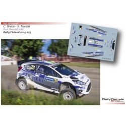 Craig Breen - Ford Fiesta RS WRC - Rally Finland 2014