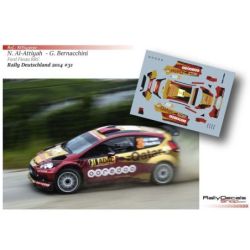 Nasser Al-Attiyah - Ford Fiesta RRC - Rally Germany 2014