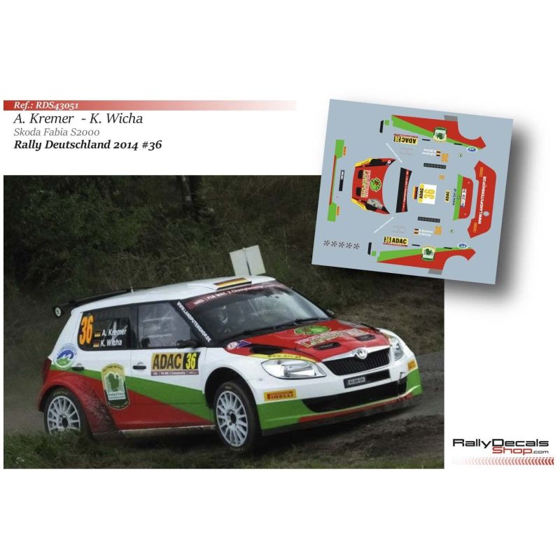 Armin Kremer - Skoda Fabia S2000 - Rally Germany 2014