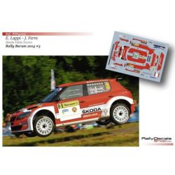 Esapekka Lappi - Skoda Fabia S2000 - Rally Barum 2014