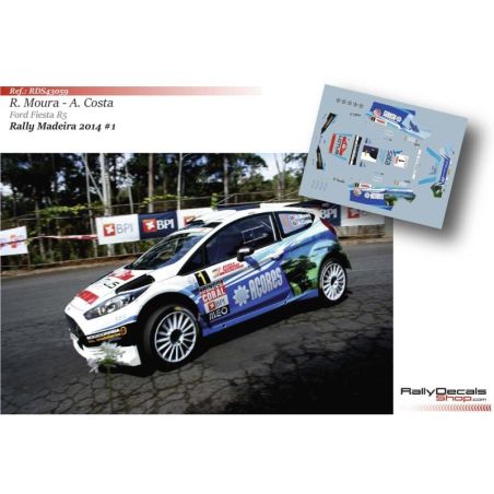 Ricardo Moura - Ford Fiesta R5 - Rali vinho da Madeira 2014