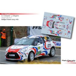 Stephane Consani - Citroen DS3 R3T - Rally France 2013