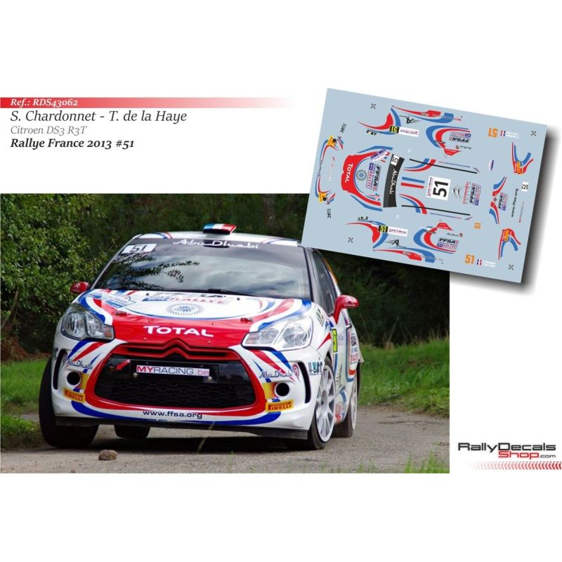 Sebastien Chardonnet - Citroen DS3 R3T - Rally France 2013