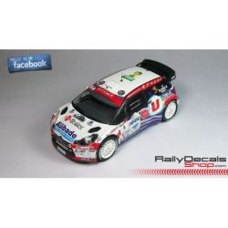 Jean Michel Da Cunha - Citroen DS3 WRC - Rally Rouergue 2014