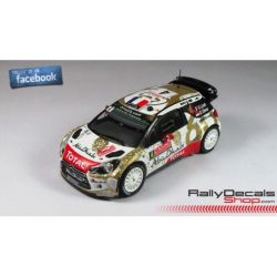 Sebastien Loeb - Citroen DS3 WRC - Rally Montecarlo 2015