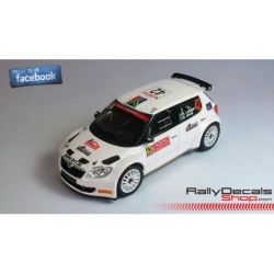 Henk Lategan - Skoda Fabia S2000 - Rally Montecarlo 2015